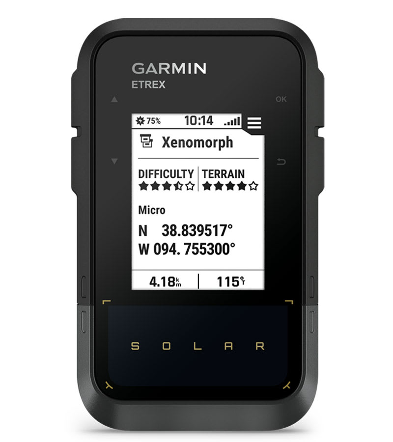 Ръчна навигация Garmin eTrex Solar, 2.2"(5.6cm), монохромен дисплей, Bluetooth, до 100 часа време на работа, IPX7 водоустойчивост - характеристика 8